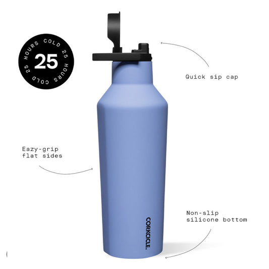 Corkcicle Sport Canteen - 600ml Gloss White V398-CK-2020GW