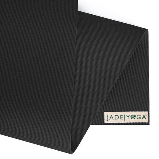 Jade Yoga Harmony Mat- Black V398-JY-368BK