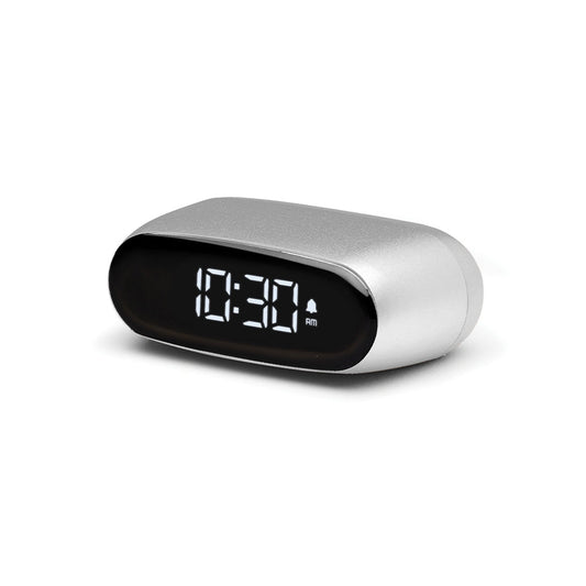 Lexon Minut Mini Alarm Clock - Alu Polish V398-LD-LR154AP