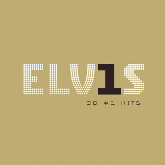 Crosley Record Storage Crate Elvis Presley Elvis 30 #1 Hits Vinyl Album Bundle V398-SM-88875111961-B