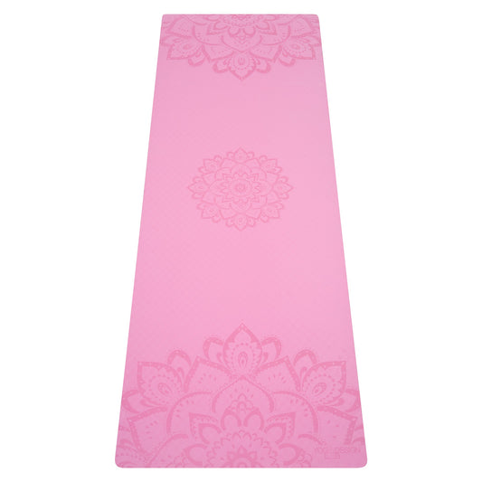 Yoga Design Lab Flow Yoga Mat 6mm Pure Mandala Rose V398-YDL-FM-6-PURE MANDALA ROSE