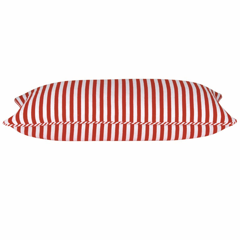 Pack of 4 Dandi Red & White Rectangle Cushion Covers V416-446150I20PK4