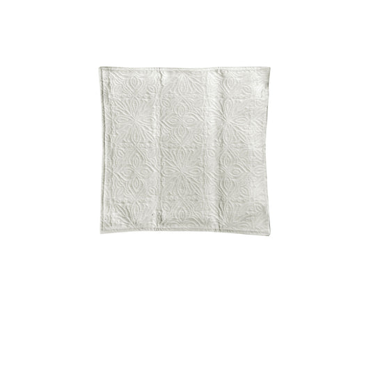 Tessa Embossed Cushion Cover Marshmallow V442-ABR-CUSHIONC-TESSAEMBOSSED-MARSHMALLOW-SQ