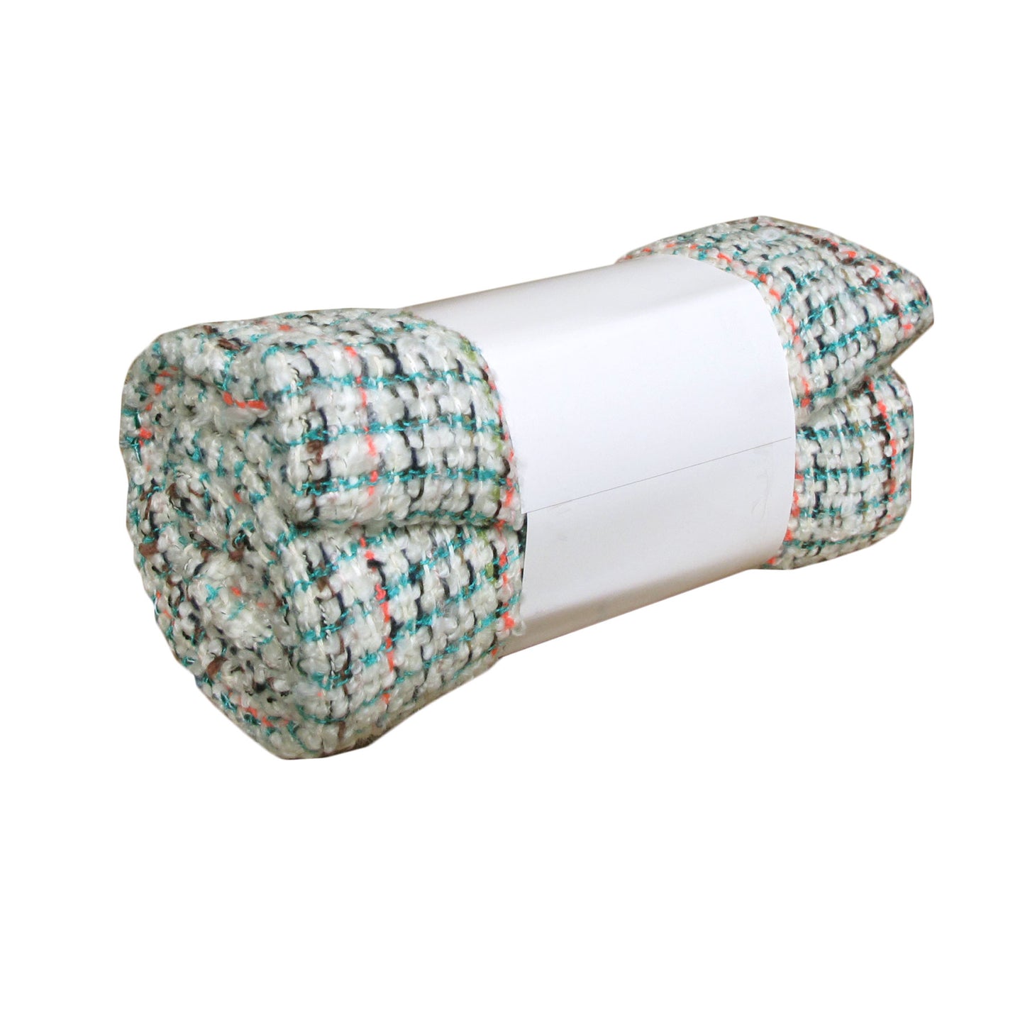 Hotel Living Evie Knitted Fringe Throw Rug Design 1 V442-ATX-THROW-EVIEDESIGN1-MULTI-RE