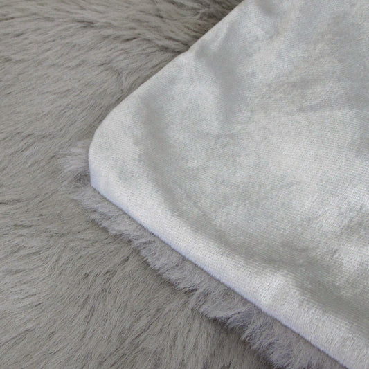 Tuscany Luxury Faux Sheep Wool Fur Throw Rug Brown V442-ATX-THROW-TUSCANY-BROWN-RE