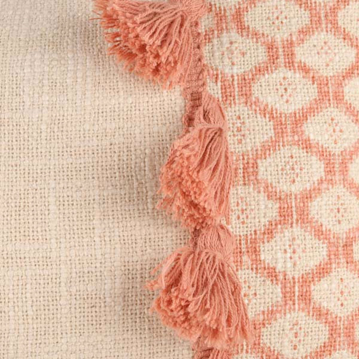 Accessorize Eleni Pink Rectangular Filled Cushion 30cm x 50cm V442-HIN-CUSHION-ELENI-PINK-RE