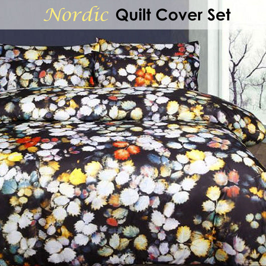 Big Sleep Nordic Multi Quilt Cover Set Double V442-HIN-QUILTCS-NORDIC-MULTI-DS