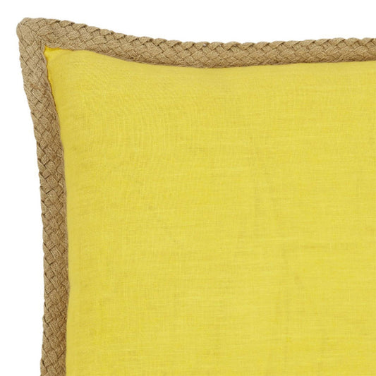 J Elliot Home Mornington Linen Cushion Cover 50 x 50 cm Mint V442-IDC-CUSHIONC-MORNINGTON-MINT-SQ
