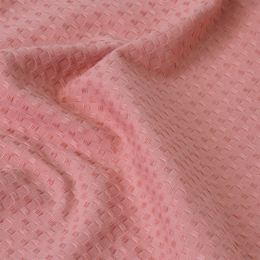 J Elliot Home Waffle Set of 4 Cotton Tea Towels 50 x 70 cm Clay Pink V442-IDC-TEAT-WAFFLESETOF4-CLAYPINK-RE