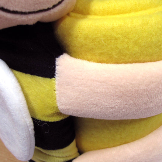 Baby Yellow Blanket with Toy Bumble Bee V442-JTC-THROW-BABYBEE-YELLOW-SH