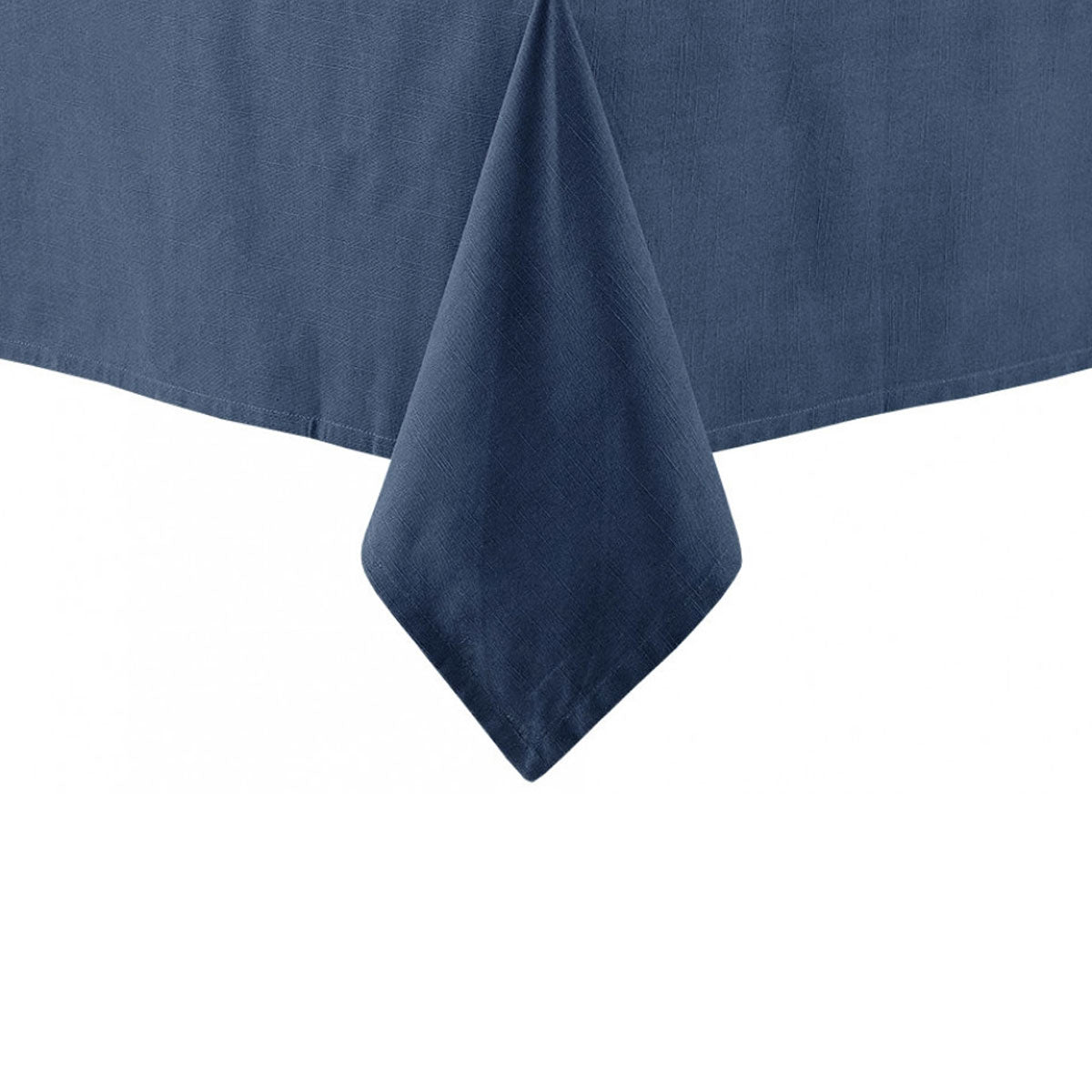 Ladelle Base Navy Linen Look 100% Cotton Tablecloth 150 x 300 cm V442-LDE-TABLEC-BASE300CM-NAVY-RE