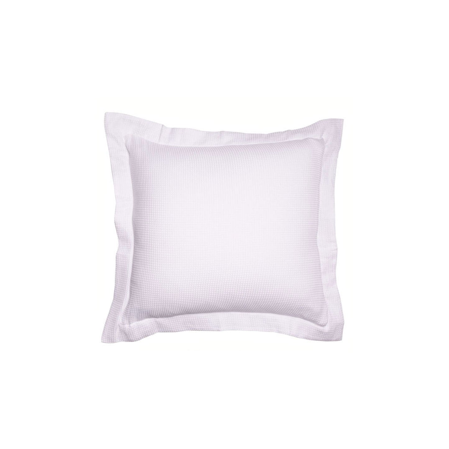 Jenny Mclean Paris Cotton Waffle Cushion Cover 60x60+5 cm - White V442-RAN-CUSHIONC-PARISWAFFLE60-WHITE-SQ