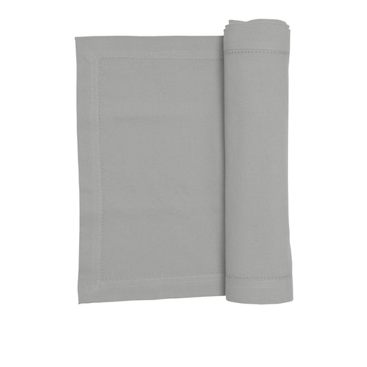 Rans Elegant Hemstitch Table Runner Grey V442-RAN-TABLER-HEMSTITCH-GREY-RE