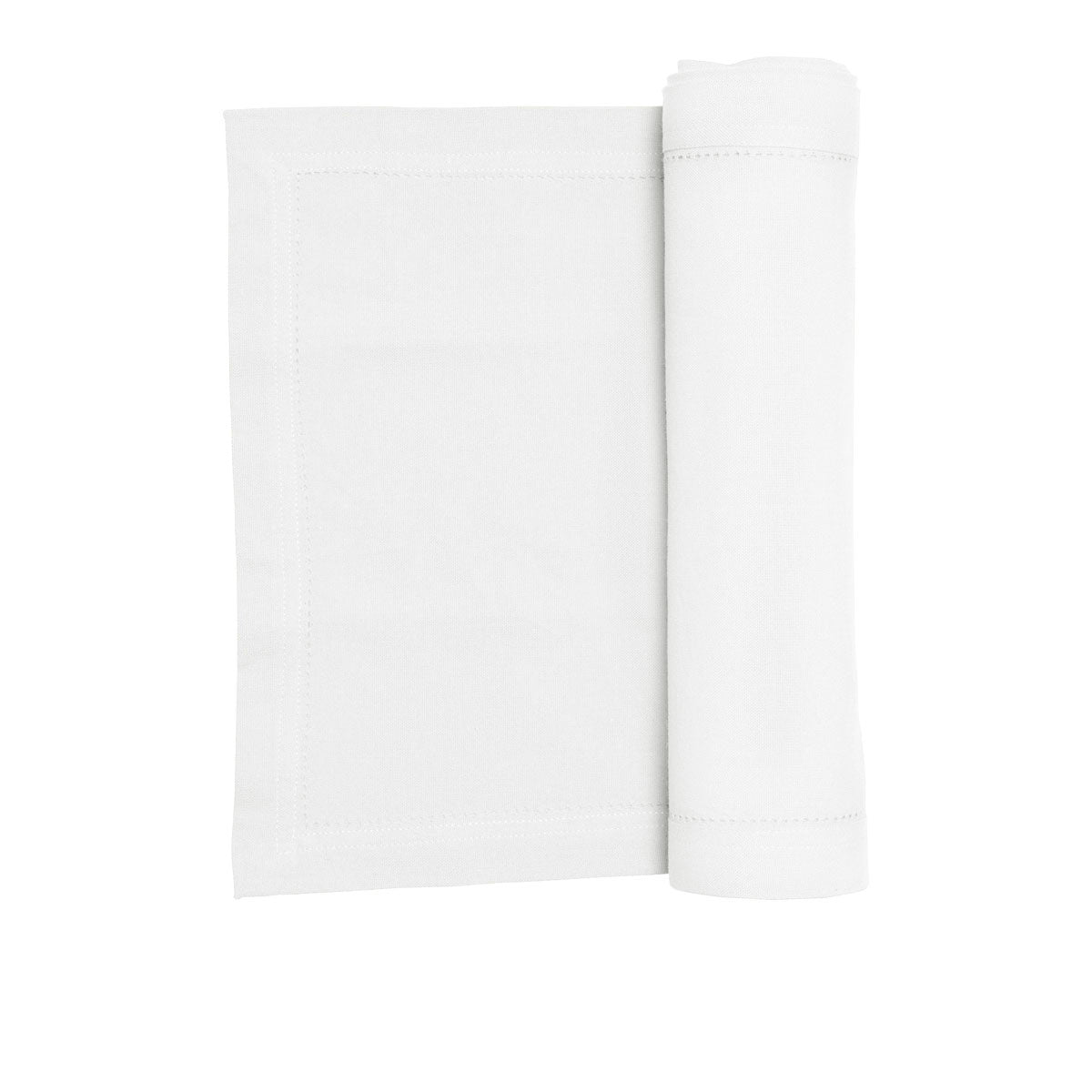 Rans Elegant Hemstitch Table Runner White V442-RAN-TABLER-HEMSTITCH-WHITE-RE