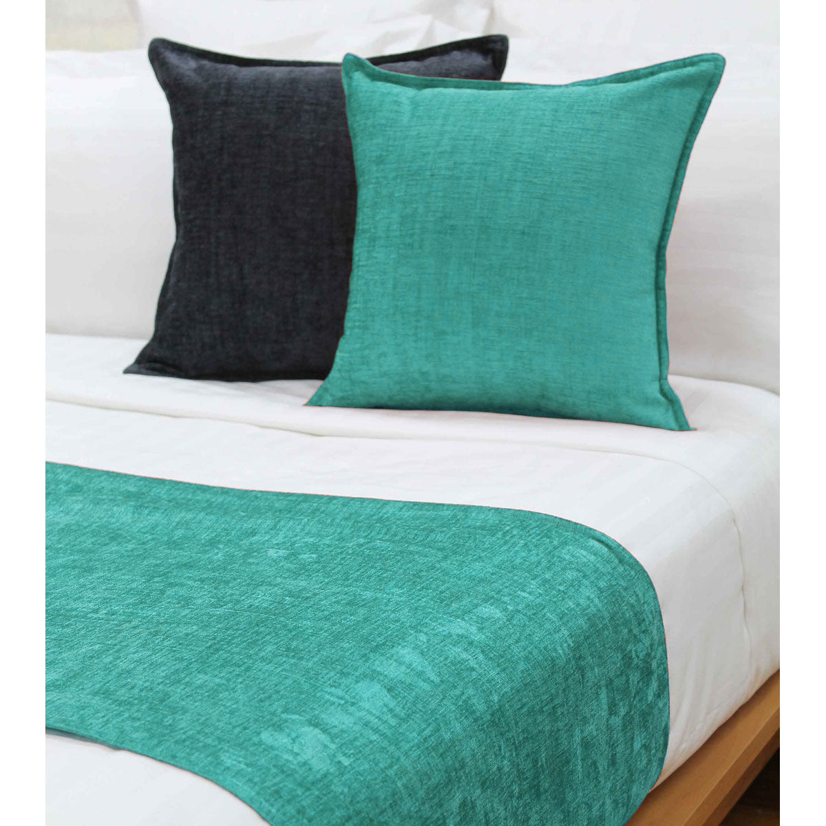 Jason Parker Turquoise Bed Runner King V442-WAM-BEDR-PARKER-TURQUOISE-KI