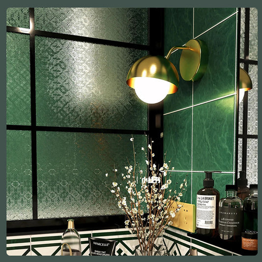 3M Privacy Glass Film Sticker Static Cling Window Decals Glass Film(Begonia,60*300cm) V462-HG-165-04