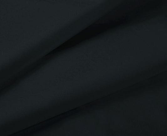 1000TC Ultra Soft Fitted Sheet & 2 Pillowcases Set - Double Size Bed - Black V493-ADF-05