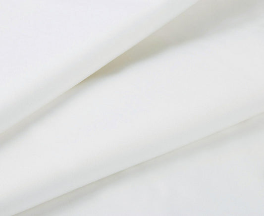 1000TC Ultra Soft Fitted Sheet & Pillowcase Set - Single Size Bed - White V493-ASF-01