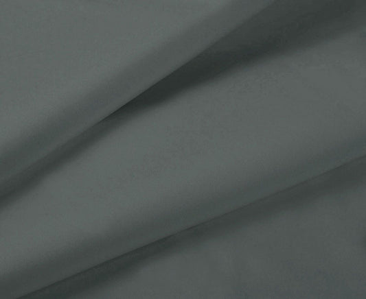 1000TC Ultra Soft Fitted Sheet & Pillowcase Set - Single Size Bed - Charcoal V493-ASF-11