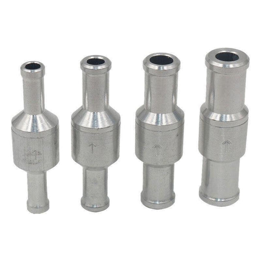 2X 6/8/10/12Mm One Way Non Return Check Valve Air Fuel Petrol Diesel Oil Vacuum - 6MM V528-2RETURNCHECK-6MM-957272