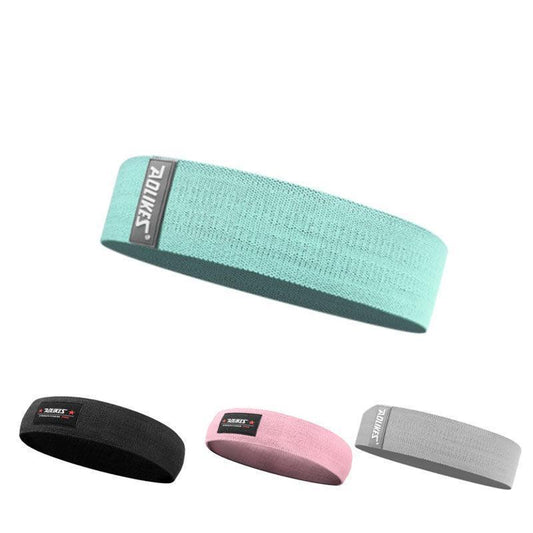 8x64CM Resistance Booty Bands Hip Circle Loop Bands Gym Home Exercise Women - Grey V528-3603368247