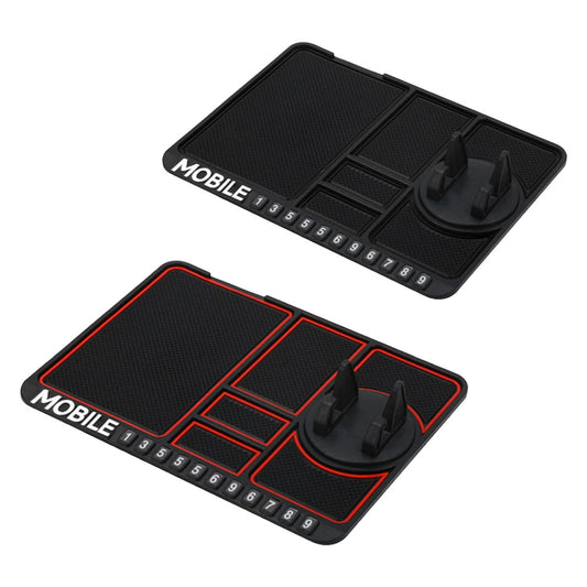 Car Mobile Phone Holder Dashboard Mount Mat Non Slip Grip Stand Anti-Slip Pad - Black V528-ANTI-SLIPMATSFORCAR-BLACK-136791