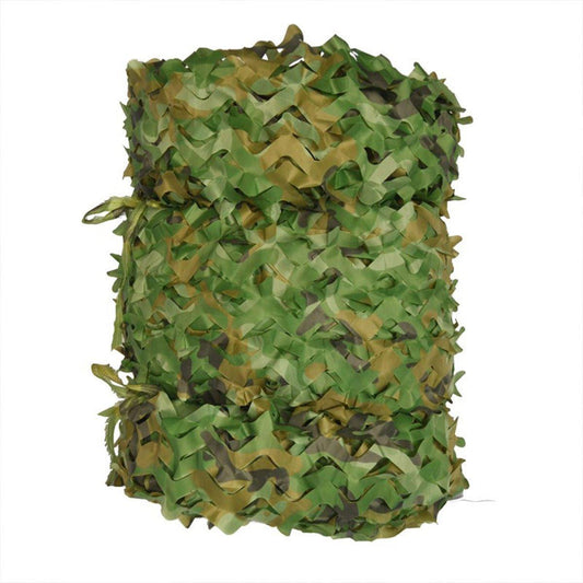 Outdoor Camouflage Mesh Sunscreen Shade Heat Insulation Leaf Decorative Fabrics V528-CAMOUFLAGE-NET-905816