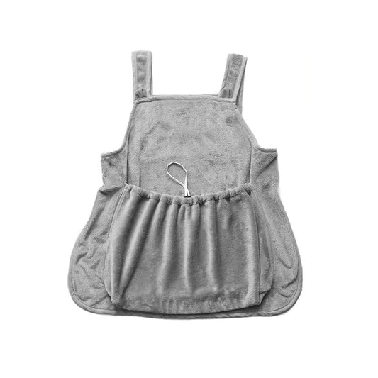 Non-stick Hair Cat Apron Kangaroo Style Pet Grooming Bib No-Hole Design V528-CAT-HANDLING-APRON-512563