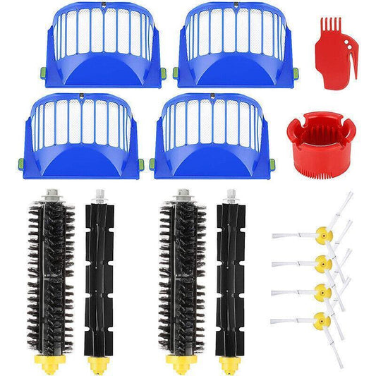 14Pcs Cleaner Brushes Hepa Fliter Parts For Irobot Roomba 600 Series 620 650 630 V528-CLEANERBRUSHES-119560