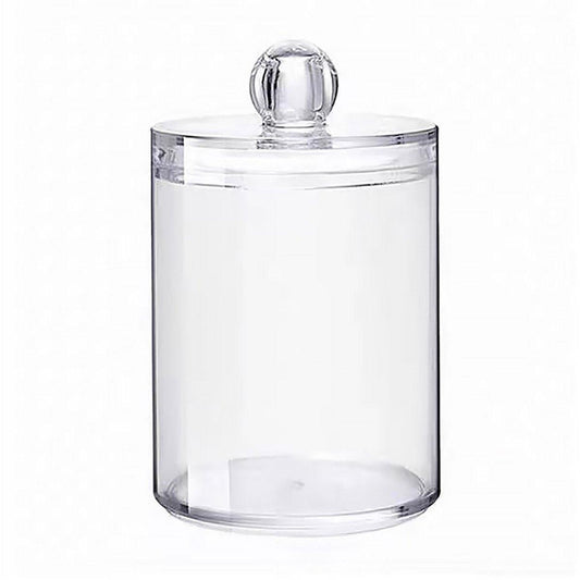 4PCS Transparent Cotton Swabs Makeup Remover Pad Storage Box Household Organizer V528-COTTON-SWAB-BOX-4PCS-769414