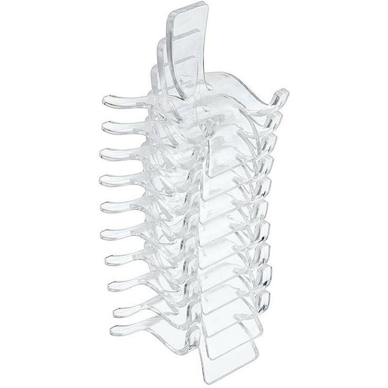10pcs Acrylic Display Stands for Crystals Minerals Geodes Jewellery Ornament Holder - M 5.5X4.5X5cm V528-DISPLAYHOLDER-10PCS-M-421816