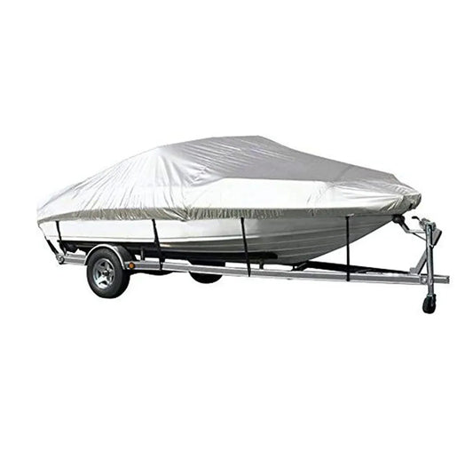 Outdoor V Yacht Dust Cover Waterproof Sun Protection Boat Hull Cover Rain Shield V528-DUST-COVER-SILVER-157981