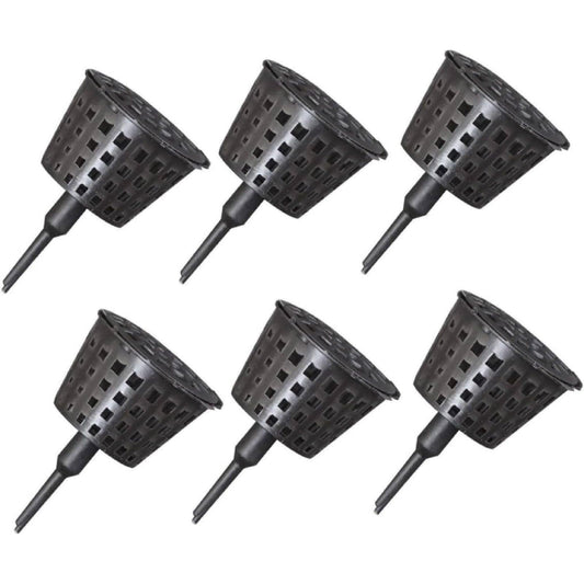 100x Plastic Fertilizer Baskets with Lid Balcony Gardening Tools Bonsai Supplies V528-FERTILISER-BASKET-100PCS-513409