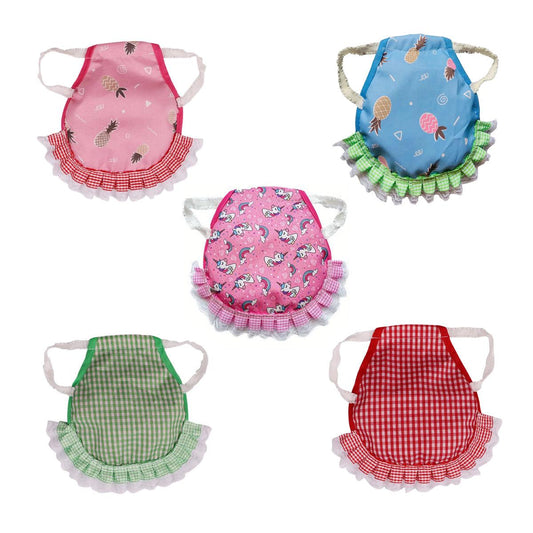 5pcs Pet Feather Protector Hen Apron Poultry Protection Apron for Chickens Birds V528-HEN-SADDLE-5PCS-273149
