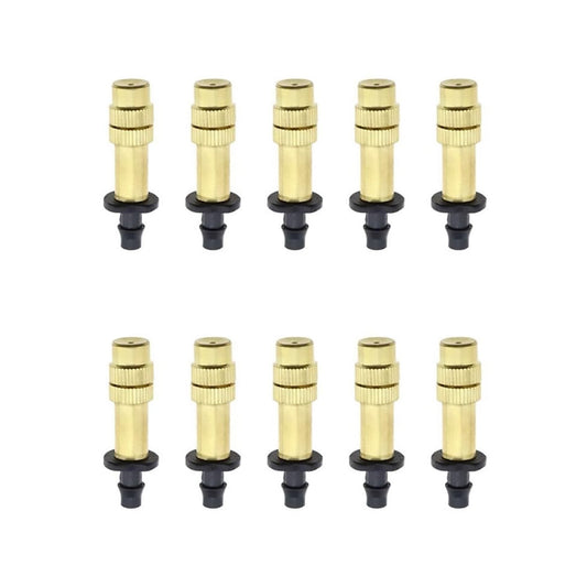 10pcs Adjustable Atomizing Copper Nozzles for Garden Watering Spraying V528-NOZZLE-10PCS-385965