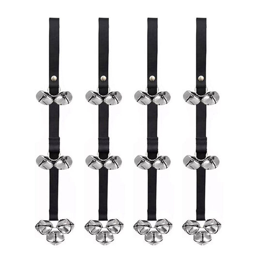 4PCS Pet Training Doorbell Rope Cat Teaser Toy Bell Interactive Play Rope Bell V528-PET-DOORBELL-ROPE-4PCS-837235