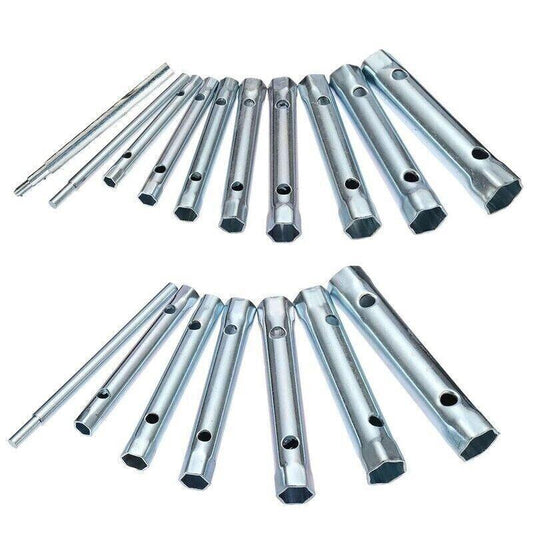 10PCS Spark Plug Wrench Set Hex Socket Spanner Tools for Bike Car and Home Use V528-PLUGPLUMBER-774084