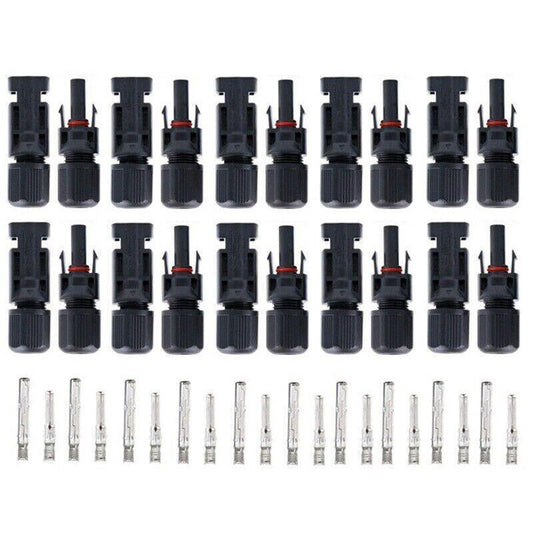 5-20 Pairs PV Connectors Solar Panel 30A Line Plug Socket Male Female IP67 - 5 Pairs V528-SOLARCONNECTOR-5PAIRS-405509