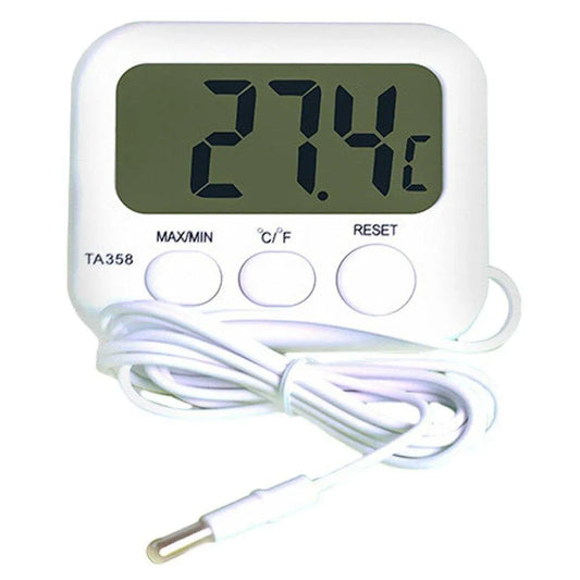 Digital Thermometer with Probe for Refrigerator Fish Tank Aquarium Temperature V528-THERMOMETER-TA-609253