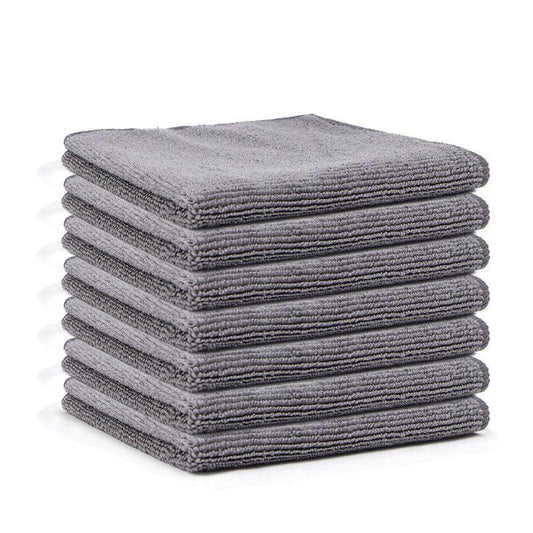 50pcs Microfibre Cleaning Cloths Household Car Dusting Wipes Reusable Soft Towel V528-TOWEL-GREY-50PCS-528008