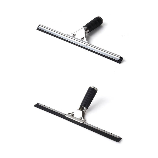 Household Wiper Bathroom Scraper Cleaning Tool for Glass and Floor Cleaning - 25CM V528-WIPER-25CM-291575