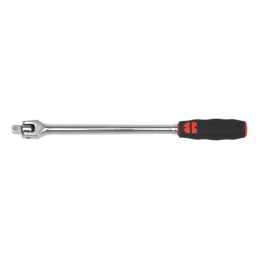 Wurth Breaker Bar 1/2in Drive 365mm Joint Socket Wrench Chrome Plated 180 degrees Rotating Head V563-0712130101