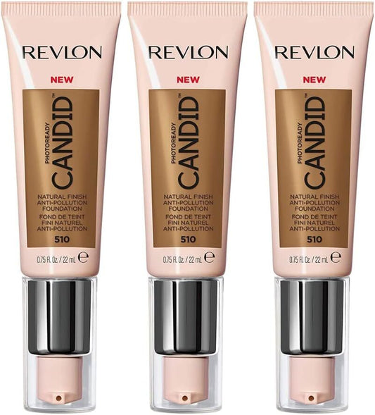 3x Revlon 22ml Photoready Candid Foundation - 510 Capuccino V563-309970007096-3PCS
