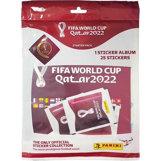 Panini 2022 FIFA World Cup Soccer Football Qatar Sticker Starter Pack V563-8018190028904