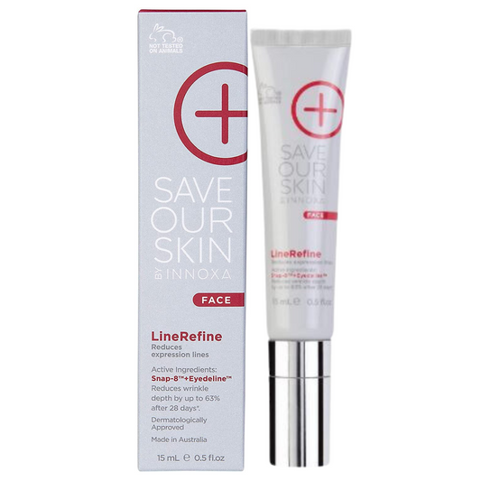 Innoxa 15mL Save Our Skin Face Linerefine Rerduces Wrinkle Line and Expression Line V563-9312658540779
