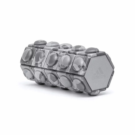 Adidas Mini Textured Foam Roller Recovery Gym Fitness Sport Physio - Grey Camo V563-ADAC-11504GR