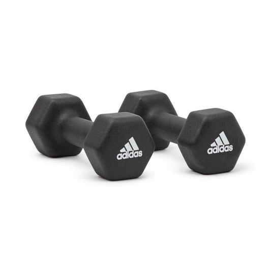 Adidas Dumbells Weight Lifting Fitness Gym Strength Exercise Pair - 3kg V563-ADWT-11403