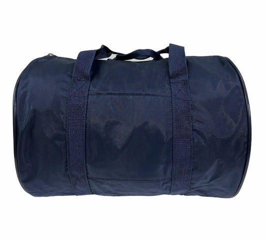 Foldable Duffel Bag Travel Gym Sports School Luggage PVC Nylon Zip - Navy V563-B8112-NAVY