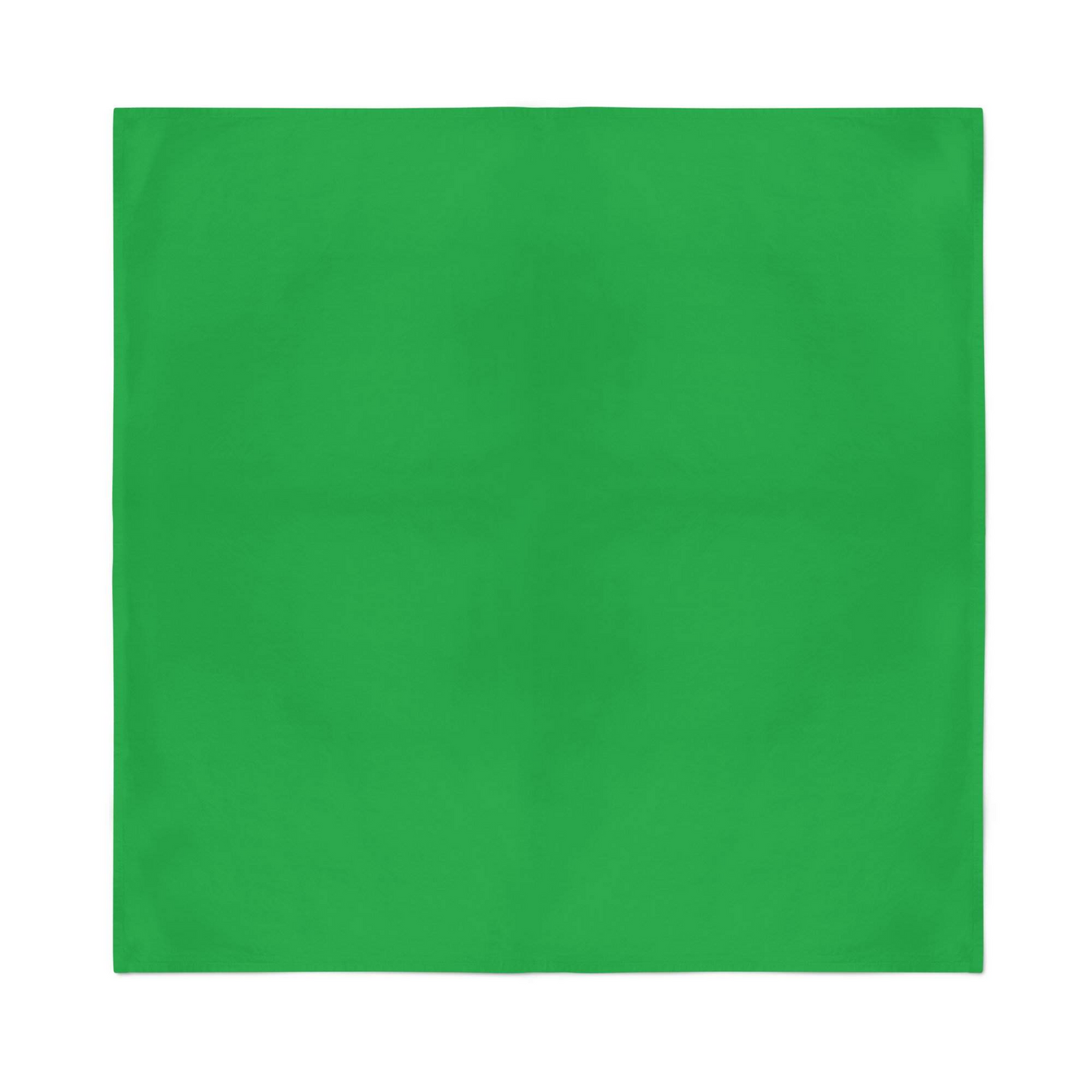 Plain Bandana 100% COTTON Head Wrap Durag Bandanna Summer Biker Scarf Mask - Green V563-BANDANA-PLAINGRN