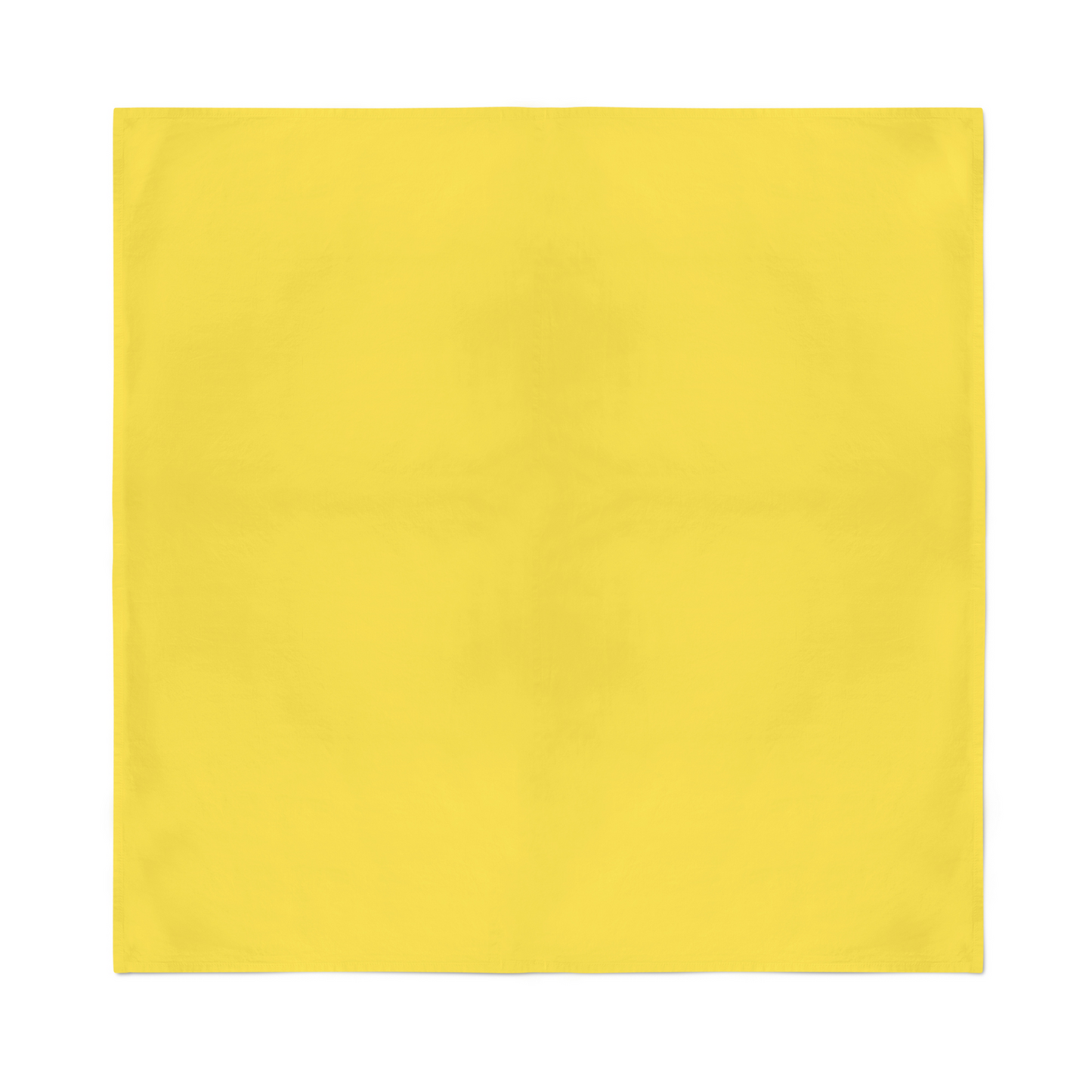 Plain Bandana 100% COTTON Head Wrap Durag Bandanna Summer Biker Scarf Mask - Yellow V563-BANDANA-PLAINYLW